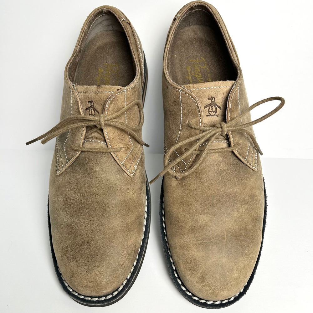 Penguin by Munsingwear Waylon Mens Dress Shoes Oxfords‎ Lace Up Casual Size 10 - Picture 3 of 10